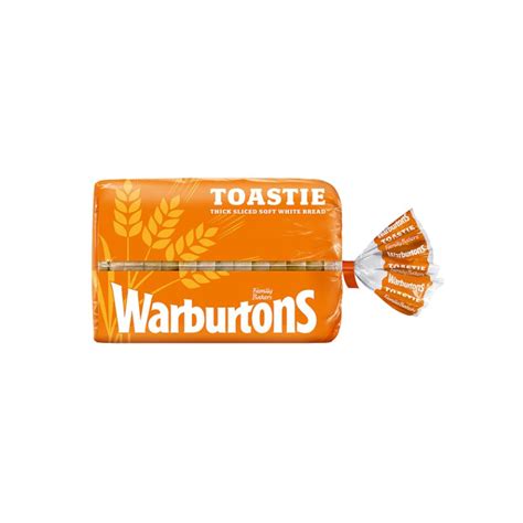 Warburtons Toastie Thick Sliced Soft White Bread 400g Sids Shop