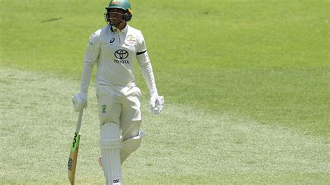 Australia Vs Pakistan Usman Khawaja Wears Black Armband For