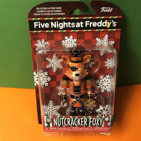 FUNKO FNAF FIVE NIGHTS AT FREDDYS NUTCRACKER FOXY CHRISTMAS 6 ACTION