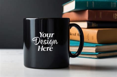 Black Mug Mockup Graphic By Mercimockups Creative Fabrica