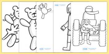 Colouring Sheets to Support Teaching on Katie Morag and the Tiresome Ted