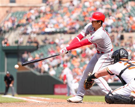 エンゼルス大谷翔平、一塁到達4・22秒の快足で決勝点奪う 瞬間最高スピードもトップレベル Mlb写真ニュース 日刊スポーツ