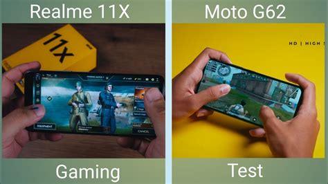 Realme 11X 5G Vs Moto G62 5G Gaming Test Antutu Score Best Gaming