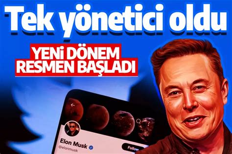 Elon Musk Tan Fla Hamle Twitterda Yeni D Nem Resmen Ba Lad Trhaber