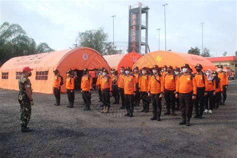 Trc Bpbd Kobar Ikuti Pelatihan Sar Di Pantai Ujung Pandaran