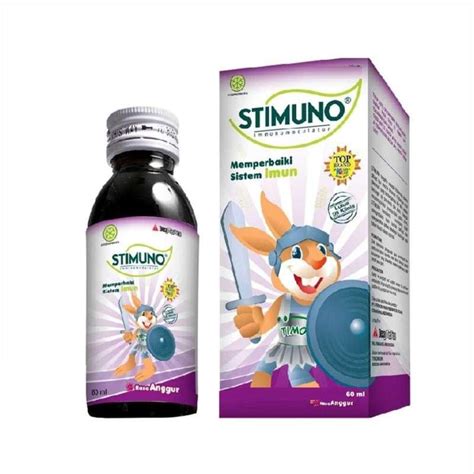 Jual Stimuno Syrup Vitamin Anak Rasa Anggur Ml Shopee Indonesia