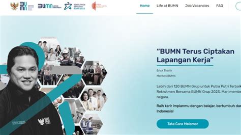 Rekrutmen Bersama BUMN 2024 Simak Link Dan Cara Daftarnya