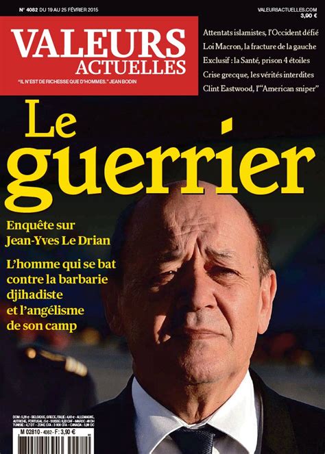 Valeurs actuelles N4082 du 19 février 2015 à télécharger sur iPad