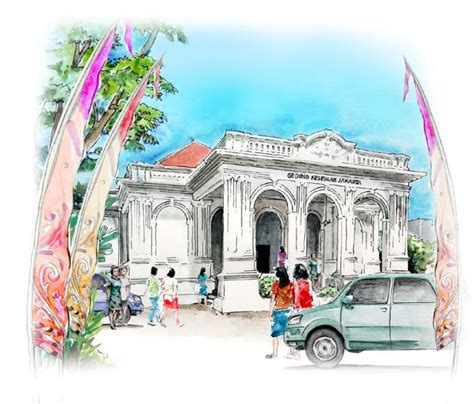 Detail Gambar Sketsa Gedung Sekolah Koleksi Nomer 34