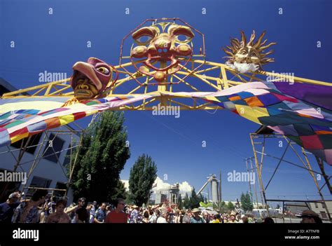 Summer Solstice Parade Fremont Seattle Hi Res Stock Photography And