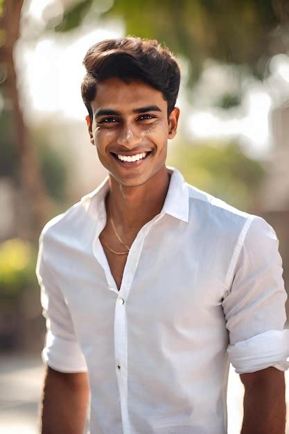 Premium Photo Portrait Of Indian Male Model