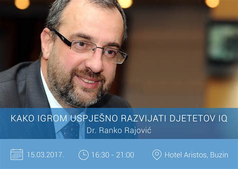 Dr Ranko Rajovi Odr At E Prakti Nu Edukaciju U Zagrebu O Ujka