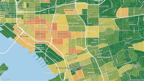 Race, Diversity, and Ethnicity in Mountain View San Diego, San Diego ...