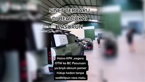 Heboh Video Pamer Kekayaan Disebut Pegawai Bea Cukai Pasuruan Ini