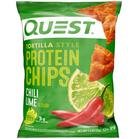 Quest Nutrition Tortilla Style Protein Chips Low Carb High Protein