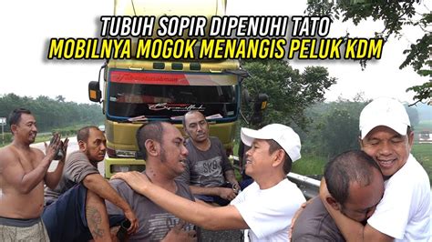 SEKUJUR TUBUH DIPENUHI TATO MOBILNYA MOGOK SOPIR ASAL MOJOKERTO