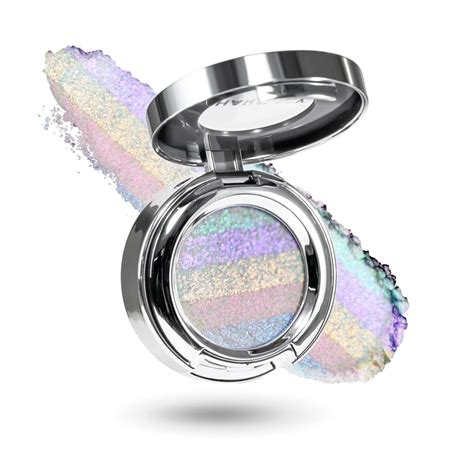 CHARMACY Multichrome Glitter Highlighter Makeup Palette Shimmer Cream