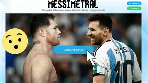 Canelo vs Messi cómo usar la página web que te revela si se