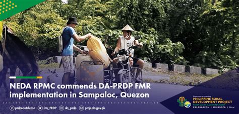 Neda Rpmc Commends Da Prdp Fmr Implementation In Sampaloc Quezon