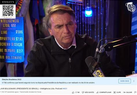 Entrevista De Bolsonaro Quebra Recorde Da Audi Ncia De Lula Em Podcast