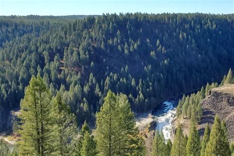 Mesa Falls Scenic Byway Idaho How I Saw The Waterfalls In Targhee