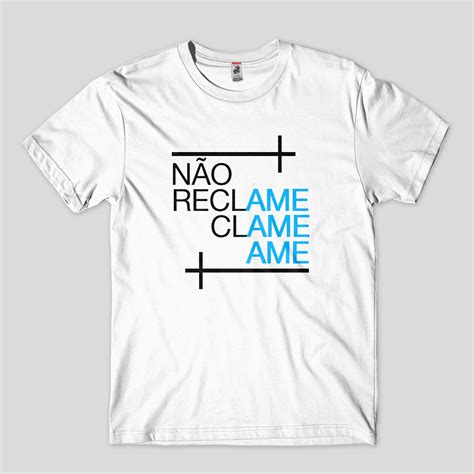 camisetas evangélicas criativas masculina nao reclame ame Elo7