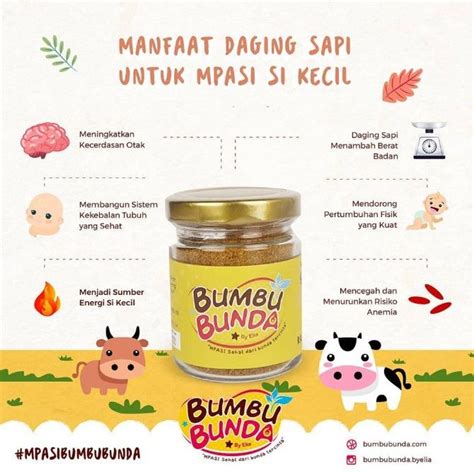 BUMBU BUNDA Kaldu Sapi By Elia Kaldu MPASI Bayi Non MSG Homemade