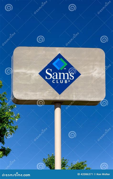 Sam's Club Sign Editorial Photo | CartoonDealer.com #42086371