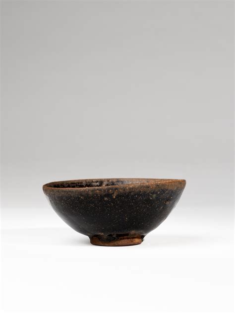 Lot A Jian Black Glazed Tea Cupsong 960 1279 Ad 宋建窯烏金釉小盞