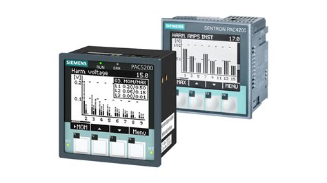 SENTRON Messgeräte und Energiemonitoring Komponenten Siemens