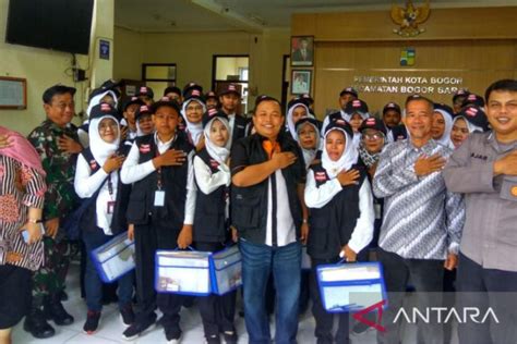 KPU Kota Bogor Lantik 2 904 Panitia Pemutakhiran Data Pemilih Pemilu