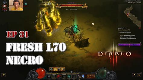 Diablo 3 Let S Play Necro 6 Fresh Build At L70 GR25 T6 YouTube