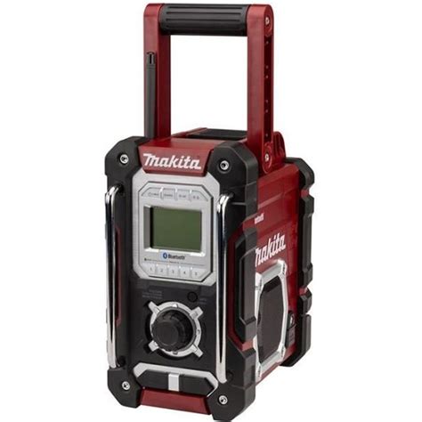 Radio De Chantier Dition Rouge V Li Ion Bluetooth Machine