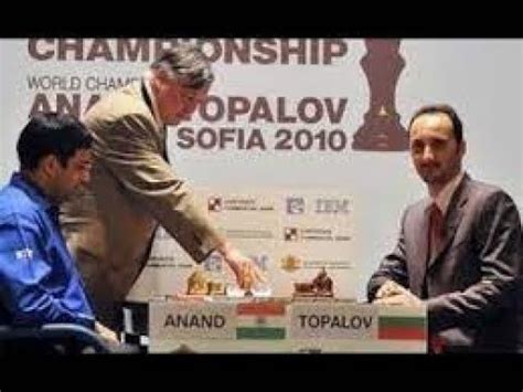 MASTERPIECE Viswanathan Anand 2787 Vs Veselin Topalov 2805 YouTube