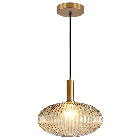 Kco Lighting Modern Black Globe Pendant Lamp Light Mid Century Brass