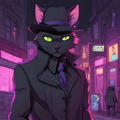 Black Cat Detective By Sonicbrasil On Deviantart