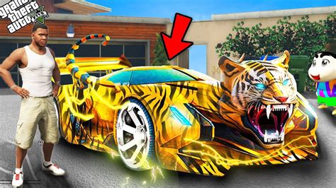 Gta Franklin Fused Tiger To Make World S First Tiger Car In Gta