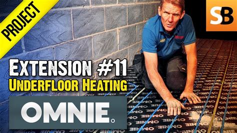 Omnie LowBoard 15 Underfloor Heating Installation