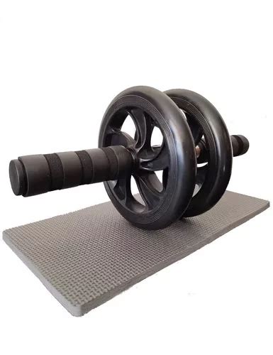 Rueda Abdominales Doble Abs Rodillo Gym Fitness Ejercicio Mercadolibre