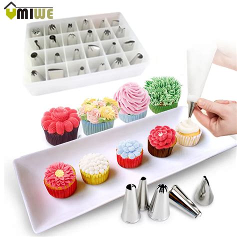 Aliexpress Buy Cake Decorating Pcs Set Icing Nozzles Stainless