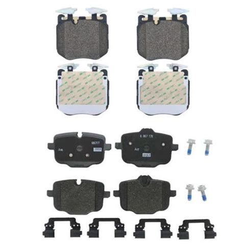 Front And Rear Brake Pad Sets Kit Genuine For Bmw G30 540i G12 750i M Sport Brakes Ebay