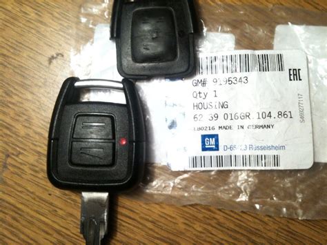 Корпус ключа зажигания — Opel Zafira A, 1,6 л, 2000 года | запчасти ...