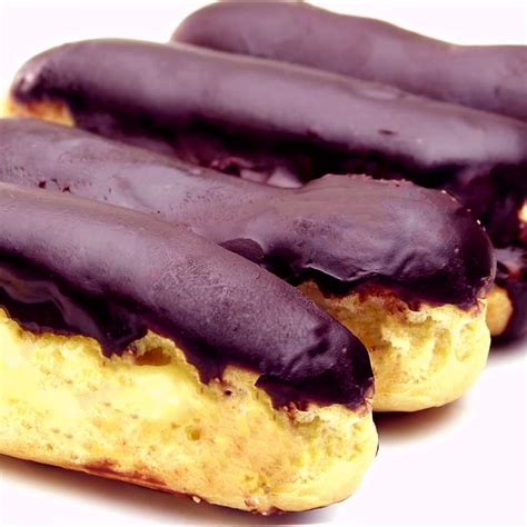 Einfache Schokoladen Eclairs Mit Cremef Llung Rezept Tastelist Ch