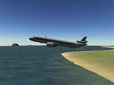 I made a stock DC-10 replica : KerbalPlanes