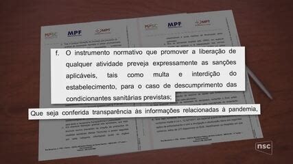 MPF MPSC e MPT recomendam respaldo científico para retomada