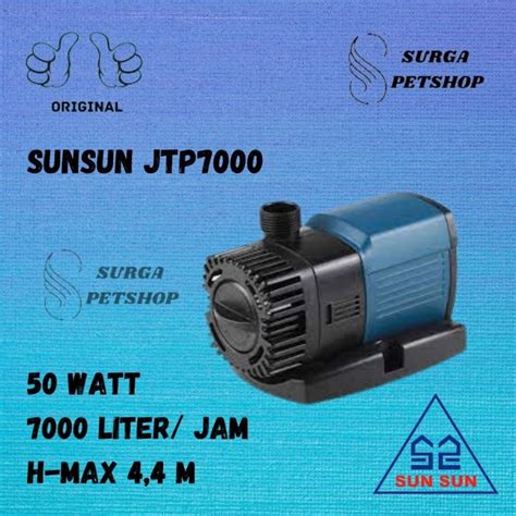 Sunsun Jtp Jtp Liter Per Jam Watt Submersible Pump Pompa