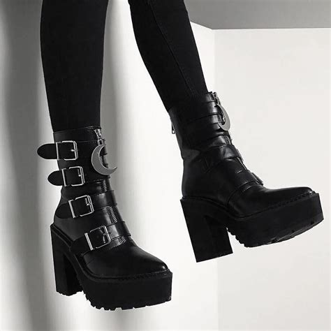 Womens Gothic Footwear Gothic And Alternative Shoes