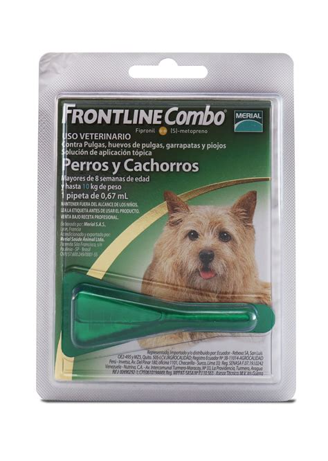 Ripley FRONTLINE COMBO PERRO SMALL 0 10KG