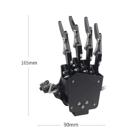 Dof Robot Hand Five Fingers Finished Bionic Palm Assembled Off