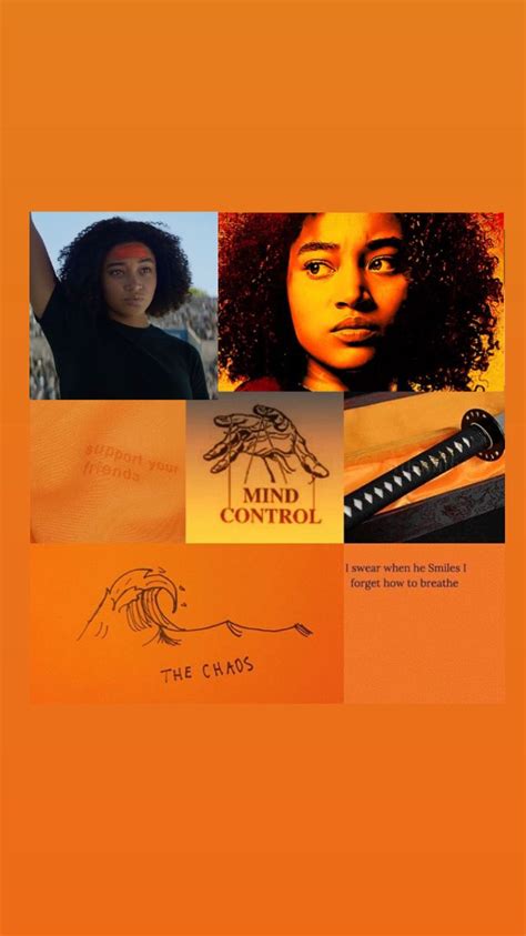 Darkest Mind Orange Aesthetic The Darkest Minds The Darkest Minds